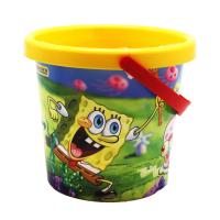 Ведро пластиковое Спанч Боб, жовте (1 л) Wader 81817