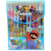 Ручка гелева Пиши-стирай синя Маріо 12 штук MIC 2015