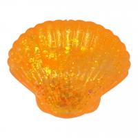 Жуйка-тягучка антистрес Мушля (помаранчева) MIC MS-24-646