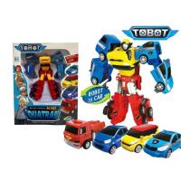 Робот-трансформер Tobot Quatran, 4 машинки MIC CP108
