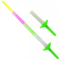 Світловий меч, телескопічний, 68 см (зелений) MIC 14-75