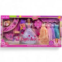 Лялька (блакитна сукня) DEFA 6073B