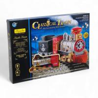 Залізниця Classical Train, світло, звук, дим, 13 деталей MIC GY810-1