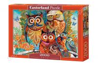 Пазли Сови художника, 2000 ел Castorland С-200535