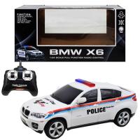 Машинка на радіокеруванні BMW X6. Police, біла GUOKAI 866-2404P