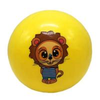 Мʼячик гумовий Тваринки, жовтий, 23 см MIC RB2110