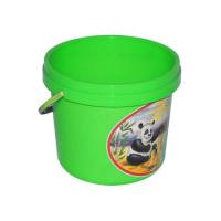 Відро дитяче Панда на пляжі, зелений Unika 0521