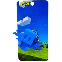 Брелок (3D друк) Minecraft Allay / Збирик Keychain, Блакитний OYTOY 1031100