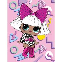 Набір з алмазною мозаїкою (вибірковою) L.O.L. Surprise! DIVA 15x20см Ідейка AML1223