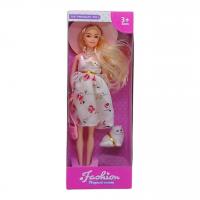 Лялька вагітна Fashion (білявка ; сукня в квіточку) MIC SH196A-1