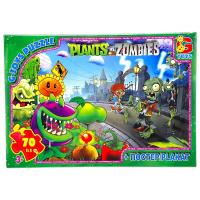 Пазли із серії Рослини проти Зомбі, 70 ел Gtoys PVZ03