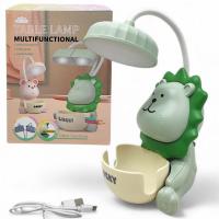 Настільна лампа зі стругачкою для олівців (максимальна висота - 26 см) зелена MIC 230429