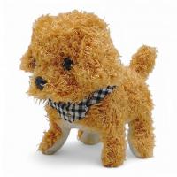 Інтерактивна іграшка Собачка-ходилка, (з чорним  шарформ) MIC MS-23-1079