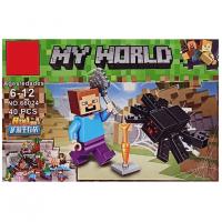 Конструктор дитячий "Minecraft" 66024K-1, 43 деталі