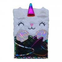 Блокнот Пухнастик, у лінійку, русалонька MIC M15017