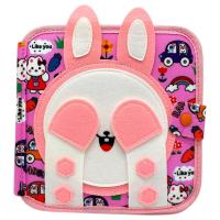 Мʼяка книжка-бізіборд Зайченя MIC C74034