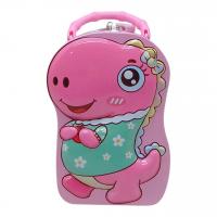 Скарбничка дитяча, металева Діно-сумочка (рожевий) MIC S-288ЛК