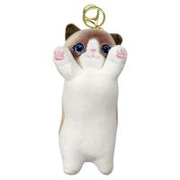 Брелок кіт батон 17см (БЕЖЕВИЙ) MIC C6106