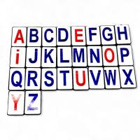 Набір магнітних букв «Англійська абетка» в пакетику MIC 114080