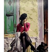 Картина по номерах Очікування 40х50 см Оптифрост 0485