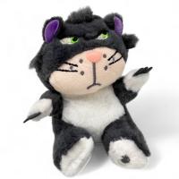 Мяка іграшка-брелок Кіт, 12 см (СІРИЙ) MIC KA-23-4289