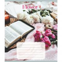 Зошит загальний "Квіткові композиції" 060-610307K-3 в клітинку, 60 аркушів