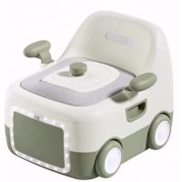 Горщик дитячий Bimbo  (колір зелений, м`яке сидіння, підсвічування, в коробці) Bimbo J-37215