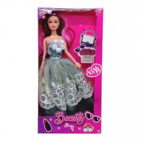 Лялька Beauty, в сірій сукні (висота - 29 см) MIC L23B25