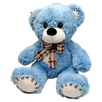 Мʼяка іграшка Ведмедик Вєня (БЛАКИТНИЙ) 37 см. Копиця 00017-7