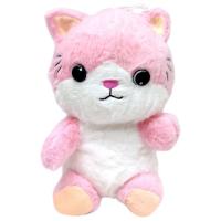 Мʼяка іграшка Котик 20 см (РОЖЕВИЙ) MIC KA-23-5341