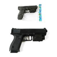 Пістолет пластиковий на кульках, чорний MIC P2697A-2