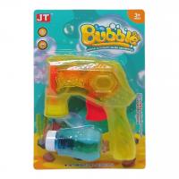 Пістолет для пускання мильних бульбашок, з підсвічуванням (жовтий) JIATIAN TOYS JT6907