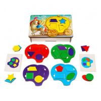 Сортер- пазл Фея в кареті Ubee ПСД196