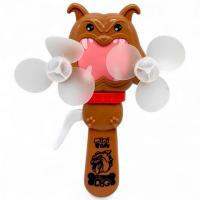 Ручний вентилятор Бульдог 17 см (коричневий) MIC KA-23-2012