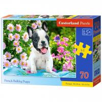 Пазли Цуценя французького бульдога, 70 елементів Castorland B-070152