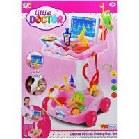 Лікарський набір з візком Little Doctor (рожевий) DE SHENG DA TOYS 606-1/5