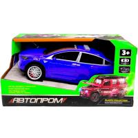 Машинка металева Автопром. Тесла (синя) Автопром AP9919