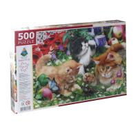 Пазл Кошенята та жуки, 500 елем. Київська фабрика іграшок 84702