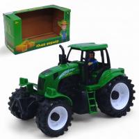 Трактор Юний фермер інерційний, світло, звук (зелений) MIC 7941