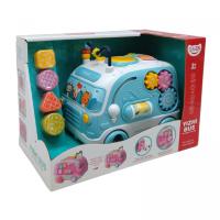 Інтерактивний автобус, логіка, музика (блакитний) BAIEN 2102