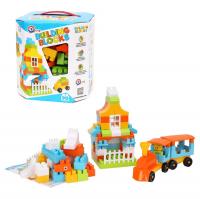 Конструктор Building Blocks, 90 деталей, блакитний Технок 6573