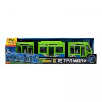 Трамвай автоексперт (Зелений) (підсвічування, звуки, інерція, рухомі частини) TK Group 60147