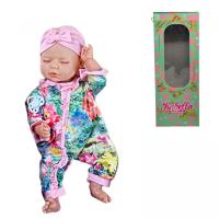 Пупс, функціональний, датчик руху, звуки: сміх, плач, засинає, висота: 42 см, гумовий, пустушка, пляшечка, памперс, шапочка, в коробці TK Group QM24019