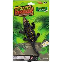 Антистрес тягучка Крокодил (30 см), чорний MIC W6328-C-6-B