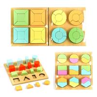 Дошка-сортер логічна, деревʼяна, мікс видів MIC C61718