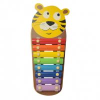 Дитяча іграшка Ксилофон WW-189 дерев'яний  Тигр