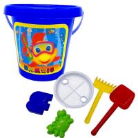 Відро Класико-2 з набором, складається з двох частин (СИНЄ) Бамсик 012/8