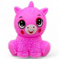 Світяшка їжак Єдиноріжка, 11 см, рожевий MIC MS-24-716