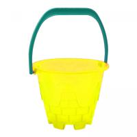 Відро для піску Вежа, пластик (жовте) Технок 0082