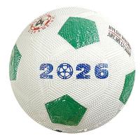 Мʼяч футбольний, гумовий, розмір №4 (зелений) MIC C70346